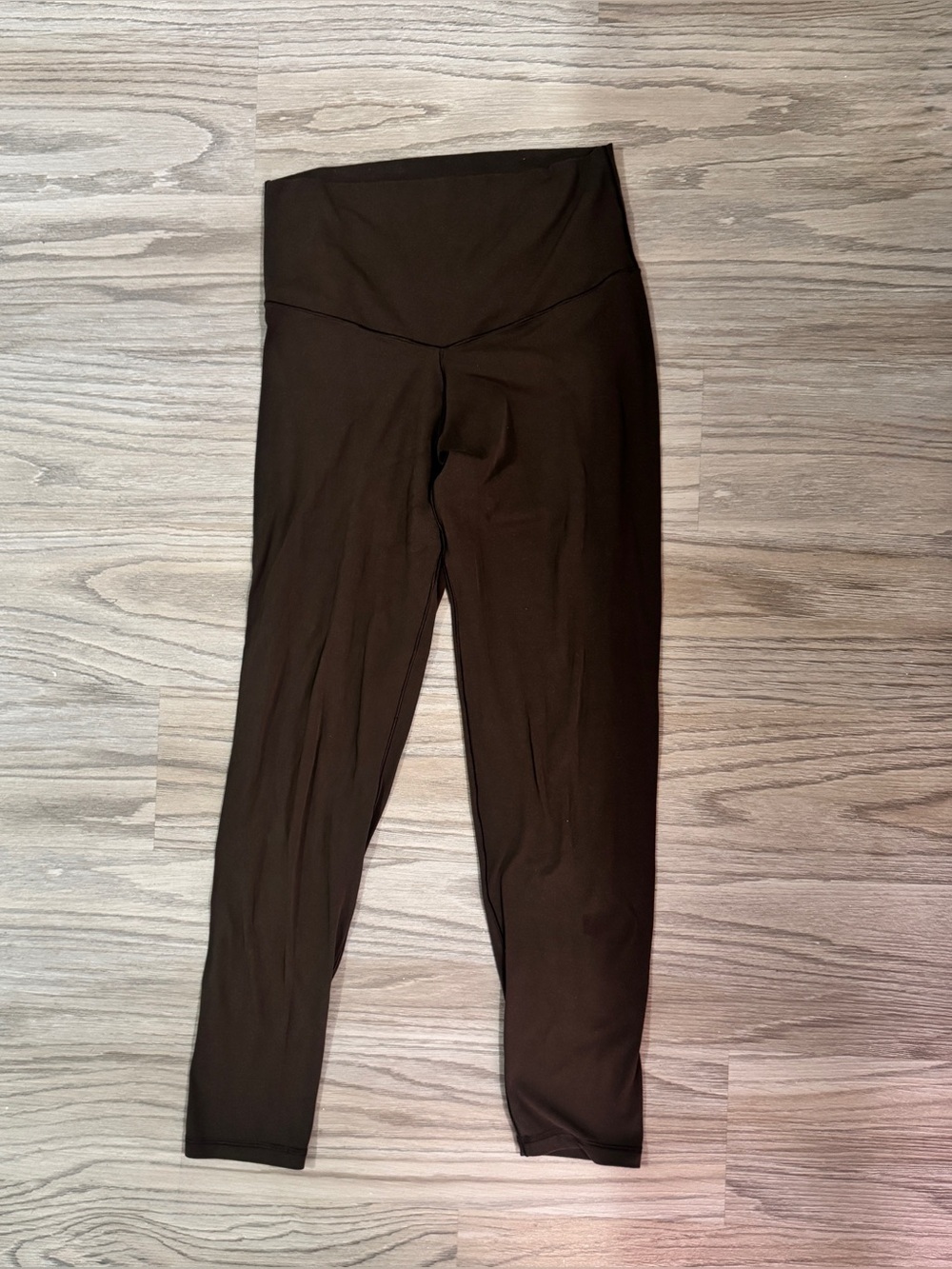 Aerie OFFLINE High-Rise Brown Leggings Woman’s Size Large